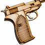 Деревянная игрушка "Револьвер WALTHER Р38", фотография 4. Интернет-магазин ЛАВКА ПОДАРКОВ