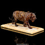 Скульптура из янтаря "Тигр" (в ассортименте), фотография 2. Интернет-магазин ЛАВКА ПОДАРКОВ
