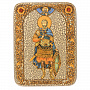 Икона из мореного дуба "Святой мученик Иоанн Воин" 20х15 см, фотография 1. Интернет-магазин ЛАВКА ПОДАРКОВ