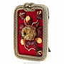 Настольное янтарное панно "Открытка с цветами" 21х15 см, фотография 2. Интернет-магазин ЛАВКА ПОДАРКОВ