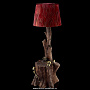 Лампа настольная из дерева "Пенек". Авторская работа, фотография 2. Интернет-магазин ЛАВКА ПОДАРКОВ