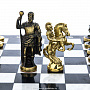Шахматы из камня "Римские". Златоуст 37х37 см, фотография 4. Интернет-магазин ЛАВКА ПОДАРКОВ