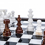 Шахматы из натурального камня 32х32 см, фотография 4. Интернет-магазин ЛАВКА ПОДАРКОВ