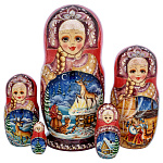 200355 -5м18см Матрешка "СКАЗКИ" 