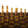 Шахматы с янтарными фигурами 30х30 см, фотография 3. Интернет-магазин ЛАВКА ПОДАРКОВ
