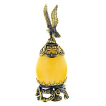 0047677/445 Сувенир Яйцо с сапсаном Сувенир (белый)