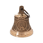 0053974/0529-матовый КОЛОКОЛ малый КАЗАНСКИЙ ВОКЗАЛ вес 300гр