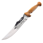 0052633 Оружие сувенирное Нож "Армагедон" рук.дерево ножны кожа