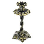 0036927 ПОДСВЕЧНИК "НАРЦИСС" сталь, литье, ковка