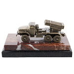 Статуэтка из бронзы и камня "Система Град"