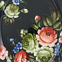 Поднос с авторской росписью "Цветы" 30х23 см, фотография 2. Интернет-магазин ЛАВКА ПОДАРКОВ