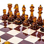 Шахматы с янтарными фигурами "Австрия" 37х37 см, фотография 1. Интернет-магазин ЛАВКА ПОДАРКОВ