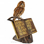 Чучело совы с книгой, фотография 1. Интернет-магазин ЛАВКА ПОДАРКОВ
