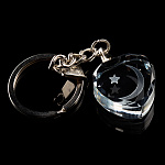 Лазерная графика. Брелок-сердечко "Полумесяц"