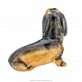 Фарфоровая статуэтка "Собака Такса", фотография 5. Интернет-магазин ЛАВКА ПОДАРКОВ