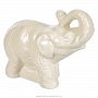 Статуэтка "Белый слон". Гжель, фотография 2. Интернет-магазин ЛАВКА ПОДАРКОВ
