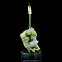 Скульптура из натурального камня "Дракон с трезубцем", фотография 4. Интернет-магазин ЛАВКА ПОДАРКОВ