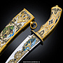 Нож сувенирный "Султан". Златоуст, фотография 5. Интернет-магазин ЛАВКА ПОДАРКОВ