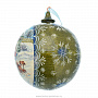 Новогодний елочный шар с росписью "Девочки на коньках", фотография 2. Интернет-магазин ЛАВКА ПОДАРКОВ