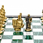 Шахматы из камня и бронзы "Железнодорожные" 37х37 см, фотография 3. Интернет-магазин ЛАВКА ПОДАРКОВ