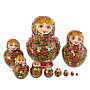 Матрешка "Ягоды" 10 мест, фотография 1. Интернет-магазин ЛАВКА ПОДАРКОВ