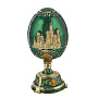 Пасхальное яйцо-шкатулка "Храм Василия Блаженного". Традиции Фаберже, фотография 1. Интернет-магазин ЛАВКА ПОДАРКОВ