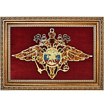 0034610/60*40см Янтарь ПАННО "ГЕРБ Министерства внутренних дел"