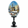 Пасхальное яйцо на подставке "Зима", фотография 3. Интернет-магазин ЛАВКА ПОДАРКОВ
