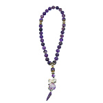 201790 ЧЕТКИ  СЛОН, аметист