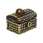 0047628/543 Сувенир Сундучок маленький Сувенир (коньячный)