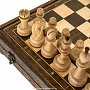 Шахматный ларец с деревянными фигурами 41х41 см, фотография 3. Интернет-магазин ЛАВКА ПОДАРКОВ