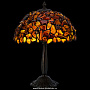 Настольная лампа из янтаря и бронзы. Высота 44 см, фотография 1. Интернет-магазин ЛАВКА ПОДАРКОВ