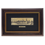 /13*22см Офорт черно-белый "Вид на Кремль. Москва"