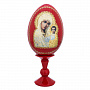 Пасхальное яйцо на подставке "Божья Матерь", фотография 4. Интернет-магазин ЛАВКА ПОДАРКОВ
