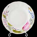 0034960/80.00027.00.1 ЛФЗ ТАРЕЛКА мелкая 150мм Тюльпан "Розовые тюльпаны" ТН1