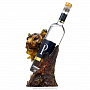 Подставка под бутылку "Тигр" из янтаря , фотография 1. Интернет-магазин ЛАВКА ПОДАРКОВ