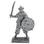 0080148 Олов.миниатюра некраш. 6-11мм Сарацинский воин 11-14 вв