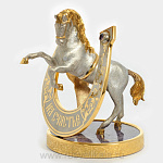 0016330 Златоуст Подкова "На счастье" Чароит (3789)