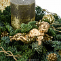 Новогодняя композиция со свечой "Рождественский ангел", фотография 3. Интернет-магазин ЛАВКА ПОДАРКОВ