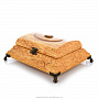 Ларец деревянный "Рельефный" (карельская береза), фотография 2. Интернет-магазин ЛАВКА ПОДАРКОВ