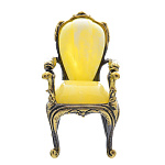 0047613/1184 Сувенир Стул Кресло Сувенир (белый)