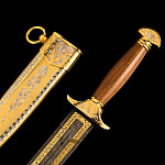 0059688/0308 Златоуст КИНЖАЛ Ц/М  камни ДАМАСК к-0308 СУПЕР-ЦЕНА!