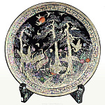 0028843 ТАРЕЛКА декоративная - UHIL -29  Авторская работа дальневосточных художников        