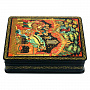 Шкатулка с художественной росписью "Сказка о мертвой царевне", фотография 2. Интернет-магазин ЛАВКА ПОДАРКОВ
