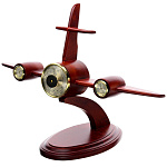 /Н100 МЕТЕОСТАНЦИЯ НАСТОЛЬНАЯ "САМОЛЕТ" 52*26*64см