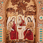 Икона "Святая Троица", фотография 3. Интернет-магазин ЛАВКА ПОДАРКОВ
