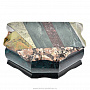 Шкатулка из камня для украшений "Мозаика" , фотография 4. Интернет-магазин ЛАВКА ПОДАРКОВ