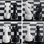 Шахматы из камня 33x33 см, фотография 6. Интернет-магазин ЛАВКА ПОДАРКОВ