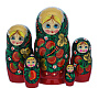 Матрешка "Ягоды" 5 мест, фотография 4. Интернет-магазин ЛАВКА ПОДАРКОВ