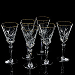 0041066/10724-8159 Набор фужеров отв.зол, 250 г, 900/43-лотос